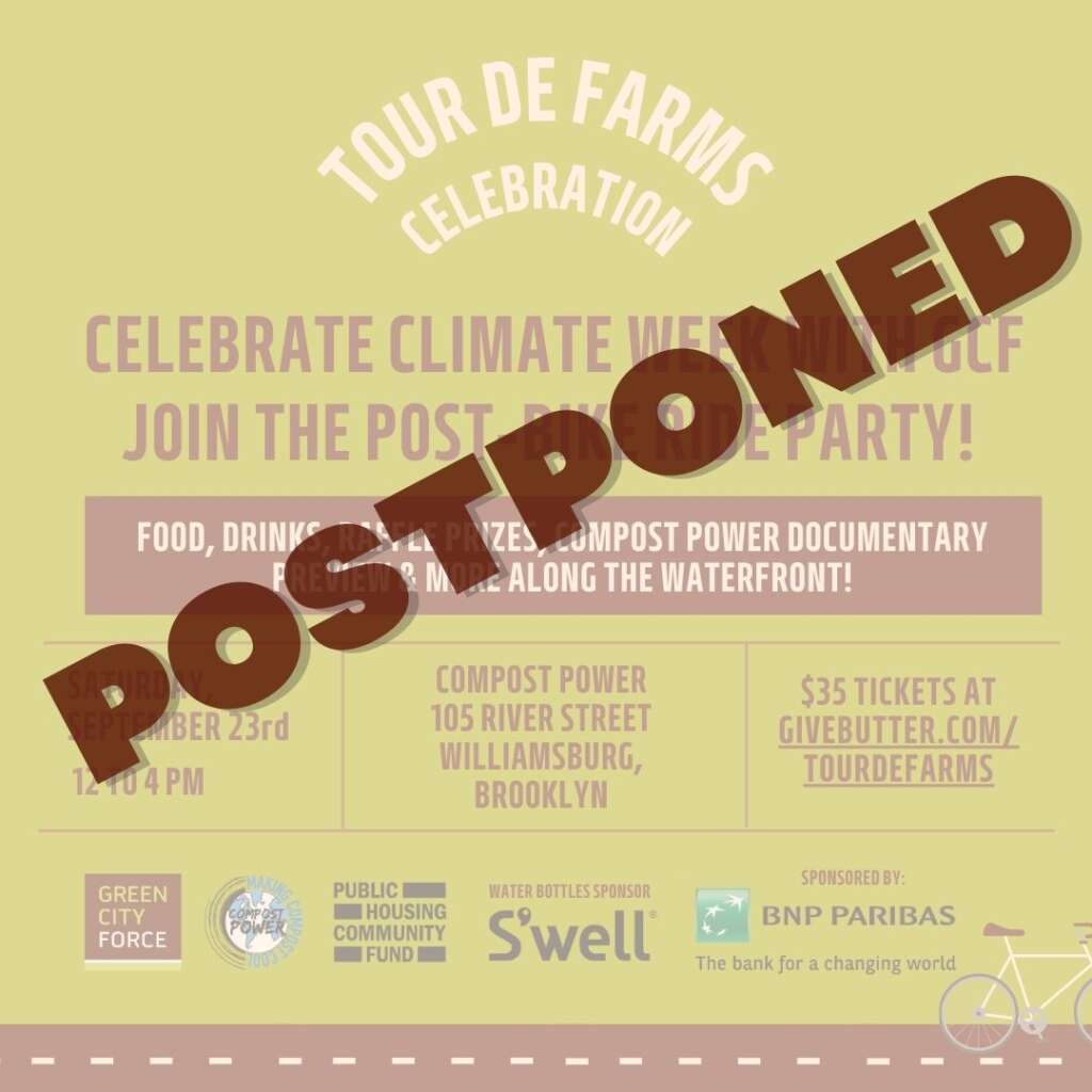 Postponed: GCF’s Climate Week Tour de Farms and Post-bike ride Party