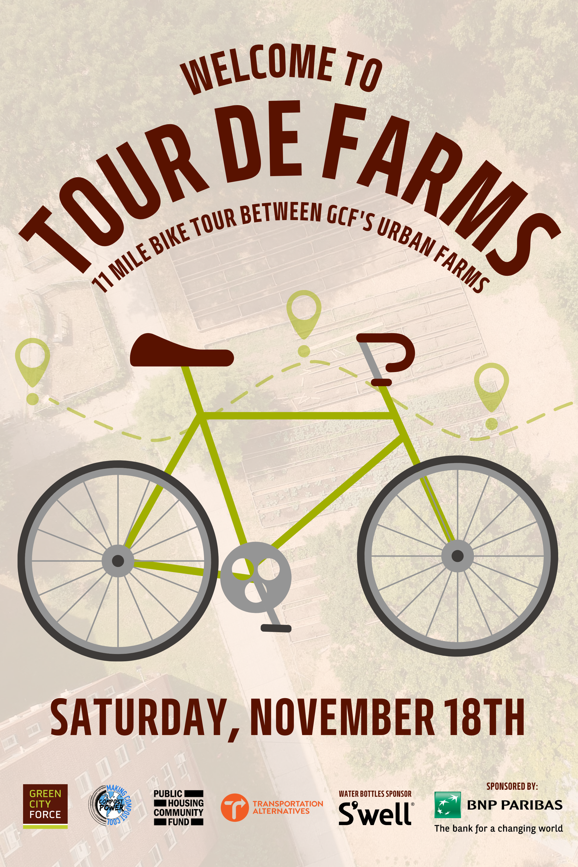 Join GCF’s November bike ride and party!
